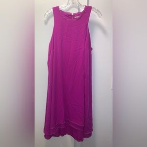Rachel Roy sleeveless dress w/lining. Zipper back closure.